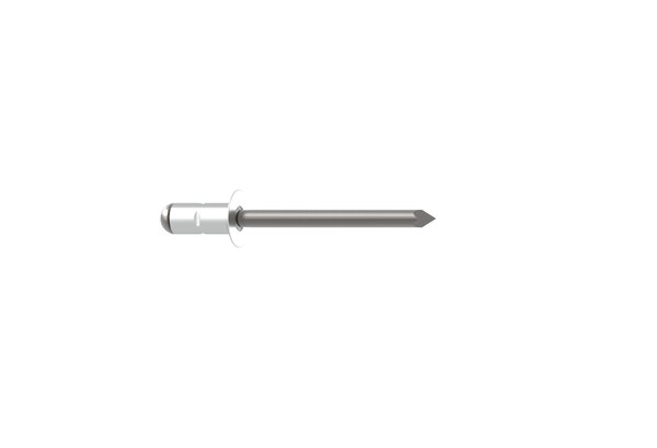 1000 Stück Großkopf-Blindnieten 4x10 Mm – Alu/Stahl, K12 Kopf, Für Starke Bleche, NEU